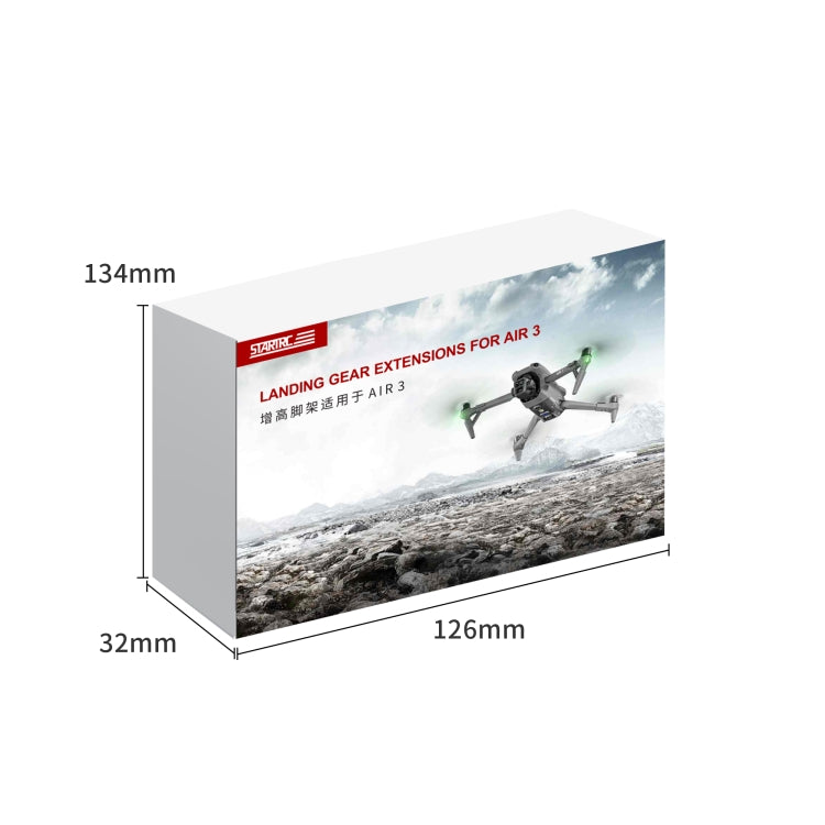 For DJI Air 3 STARTRC Split Type Heightened Anti-fall Landing Gear Training Rack, For DJI Air 3 For DJI Air 3 STARTRC Split Type Heightened Anti-fall Landing Gear Training Rack, For DJI Air 3